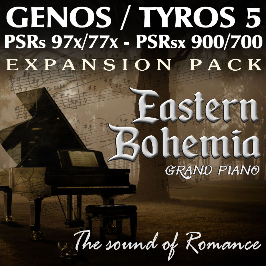 Eastern Bohemia Piano Expansion Pack for Yamaha Arranger - Genos, Tyros 5, SX, PSRs