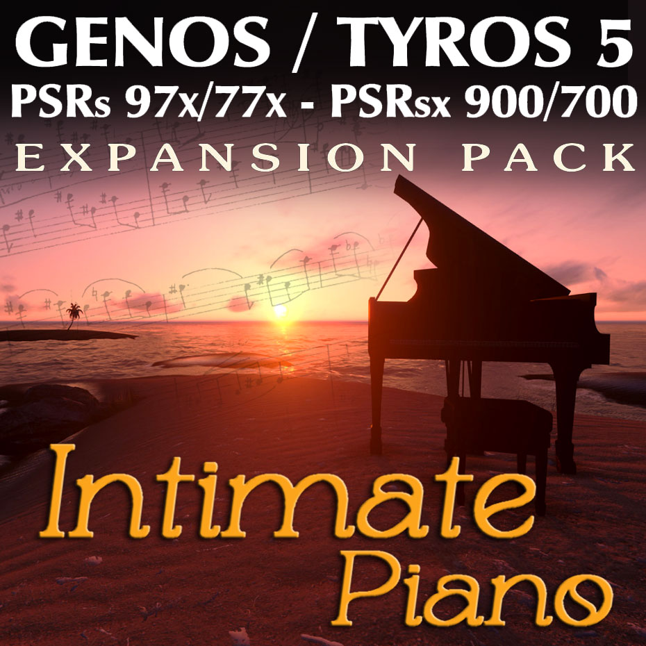 Intimate Piano Expansion Pack for Yamaha Arranger - Genos, Tyros 5, SX, PSRs