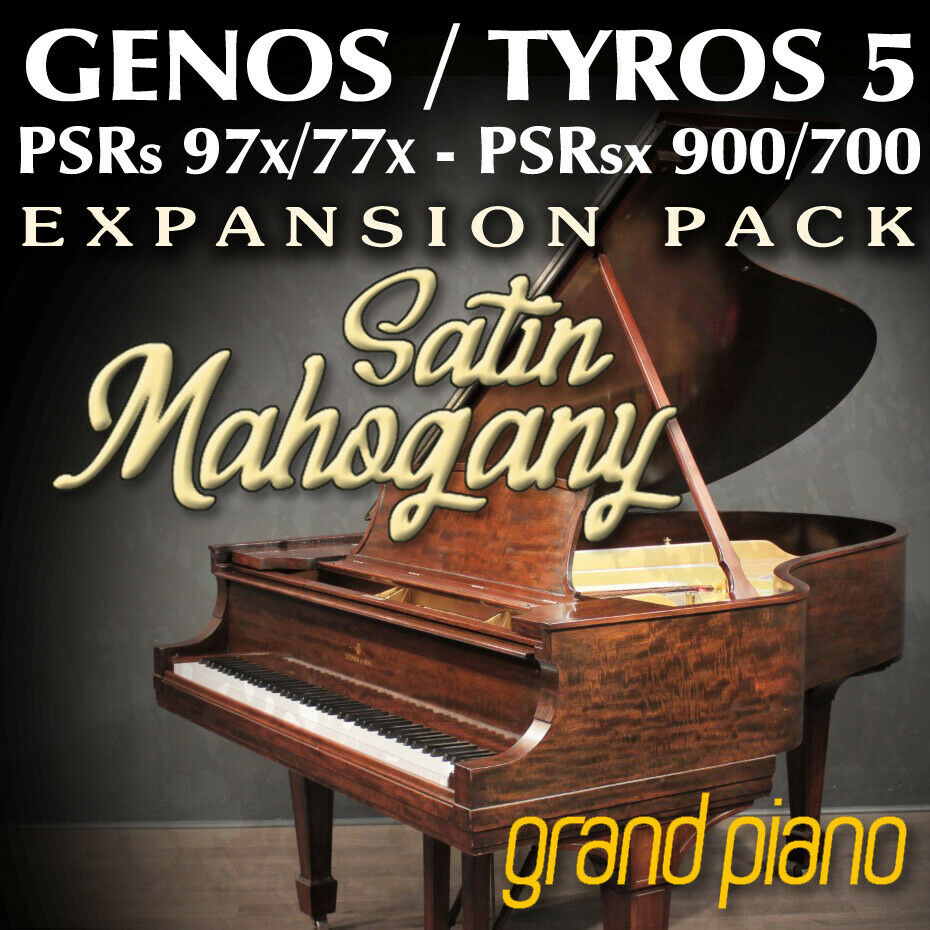 Satin Mahogany Piano Expansion Pack for Yamaha Arranger